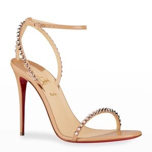Christian Louboutin 100 mm So Me Spike Sandals Authentic